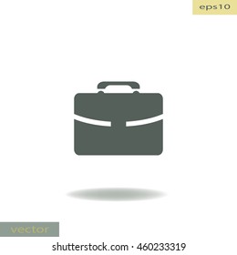 Portfolio sign, vector icon