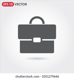 portfolio single vector icon on light background