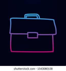 Portfolio sketch nolan icon. Simple thin line, outline vector of education icons for ui and ux, website or mobile application