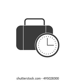 portfolio with social media icon vector illustration design
