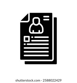 portfolio solid icon. vector icon for your website, mobile, presentation, and logo design.