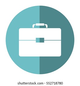 portfolio suitcase business document shadow