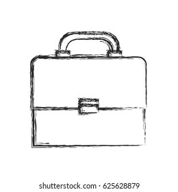 portfolio suitcase document sketch
