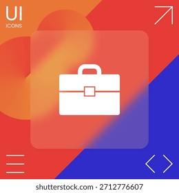 Icono del símbolo de la Cartera, Elementos para su diseño