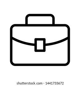 portfolio thin line vector icon