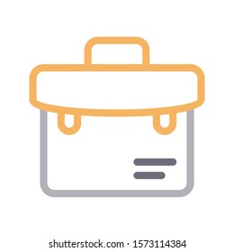 portfolio vector color line icon 