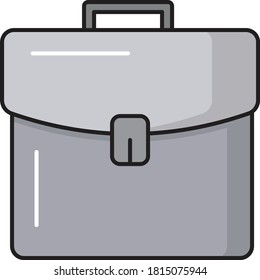 Portfolio-Vektorflachfarbensymbol 