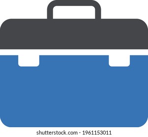 portfolio vector glyph colour icon