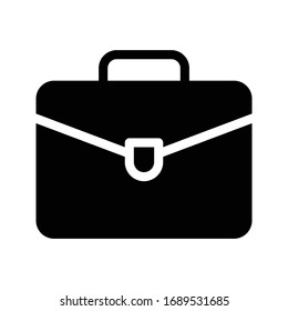 portfolio vector glyph flat icon 