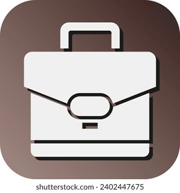 Portfolio  Vector Glyph Gradient Background Icon For Personal And Commercial Use.
