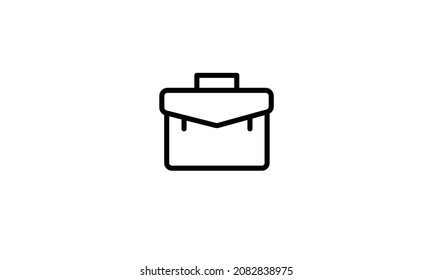 Portfolio vector glyph icon design	