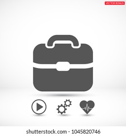 Portfolio  vector icon 