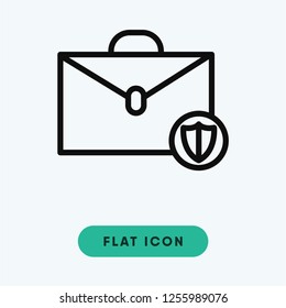 Portfolio vector icon