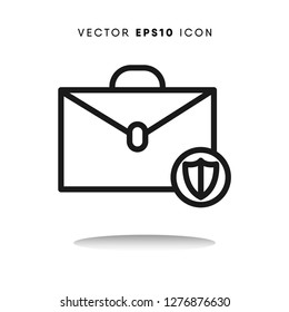 Portfolio vector icon