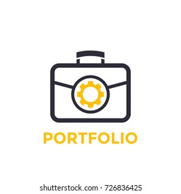 Portfolio Vector Icon