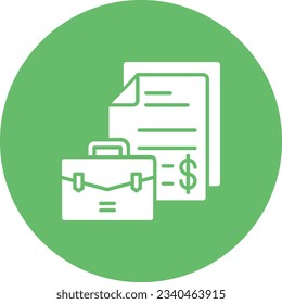Portfolio vector icon. Can be used for printing, mobile and web applications.