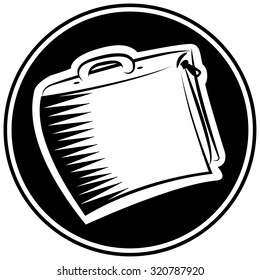 Portfolio vector illustration
