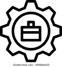 ilustración vectorial de portafolio aislada en un fondo transparente. iconos vectoriales de color para el concepto o los gráficos web.