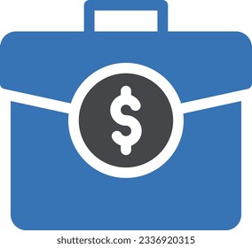 Vektorgrafik-Portfolio auf transparentem Hintergrund.Hochwertige Symbole.Glyphen Vektorsymbol für Konzept und Grafikdesign.