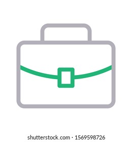 portfolio vector thin line icon 