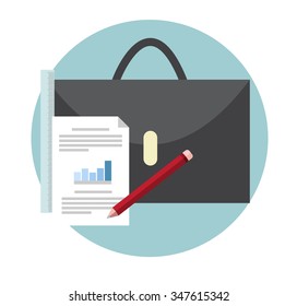 Portfolios Business concept vector design