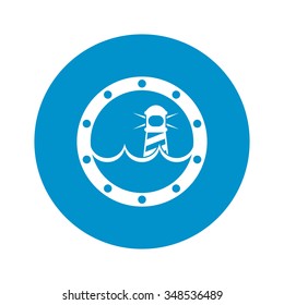 Porthole icon. 