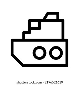 porthole icon or logo isolated sign symbol vector illustration - high quality black style vector icons

