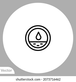 Porthole icon sign vector,Symbol, logo illustration for web and mobile