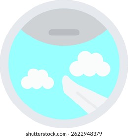 Porthole Line vector Icon Design