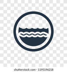 Porthole vector icon isolated on transparent background, Porthole transparency logo concept