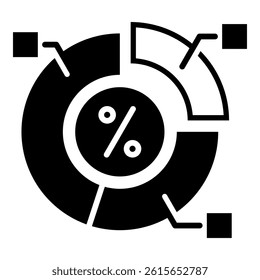 Portion Icon Element For Design