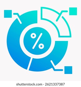 Portion Icon Element For Design