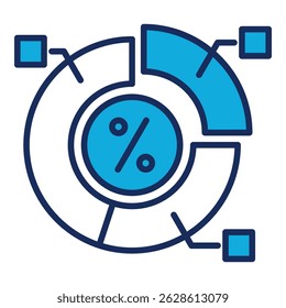 Portion Icon Element For Design