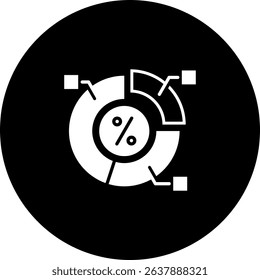 Portion Icon Element For Design