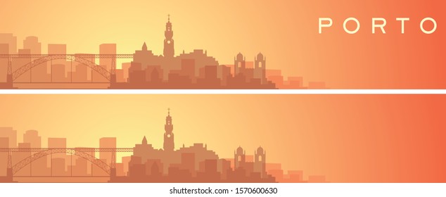 Porto Beautiful Skyline Scenery Banner