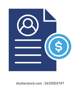 Portofolio Icon Element for Design