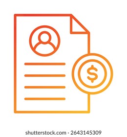 Portofolio Icon Element for Design