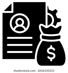 Elemento De Icono De Portafolio Para Diseño