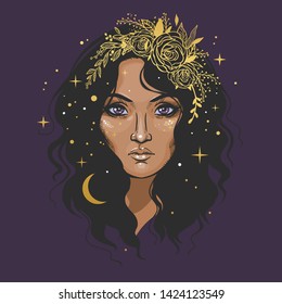 12,822 Moon lady Images, Stock Photos & Vectors | Shutterstock