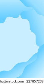 Portrait abstract background with cloud elements.