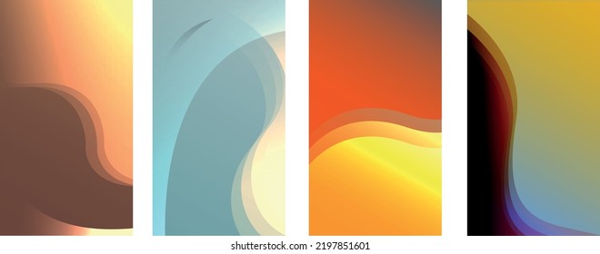 Portrait abstract background for mobile device. Copy space area for smartphone display. 