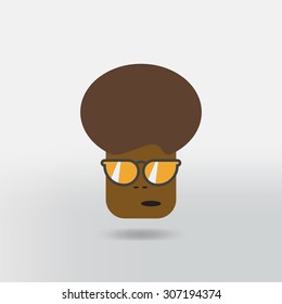 portrait of an African icon