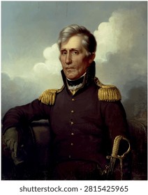 Portrait of Andrew Jackson - vector illustrator
