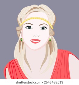 
Portrait, avatar, girl, woman, beautiful, illustration, vector, cosmetics, jewelry, makeup, look, eyes, smile, hairstyle, hairstyles, style, fashion, design, face, hair, blonde, pattern, print,