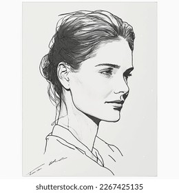 portrait of a beautiful girl
