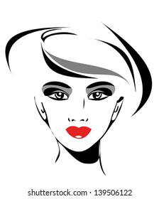 portrait of beautiful young girl