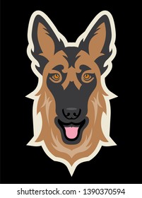 A portrait of a Belgian Malinois