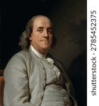 Portrait of Benjamin Franklin - vector