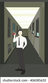 Portrait of business man
