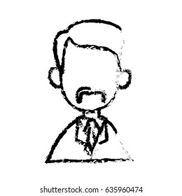 portrait character doctor man sketch